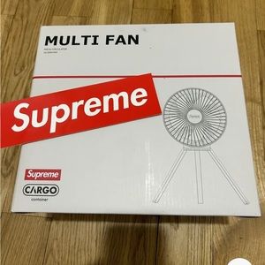 Supreme x Cargo Container Electric Fan|Red|FW23